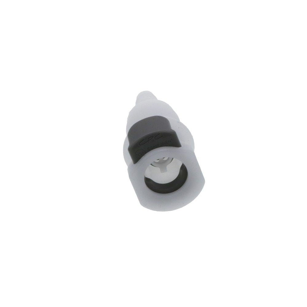 APCD16004 Valved Panel Mount Hose Barb Coupling Body 1/4 ID Barb