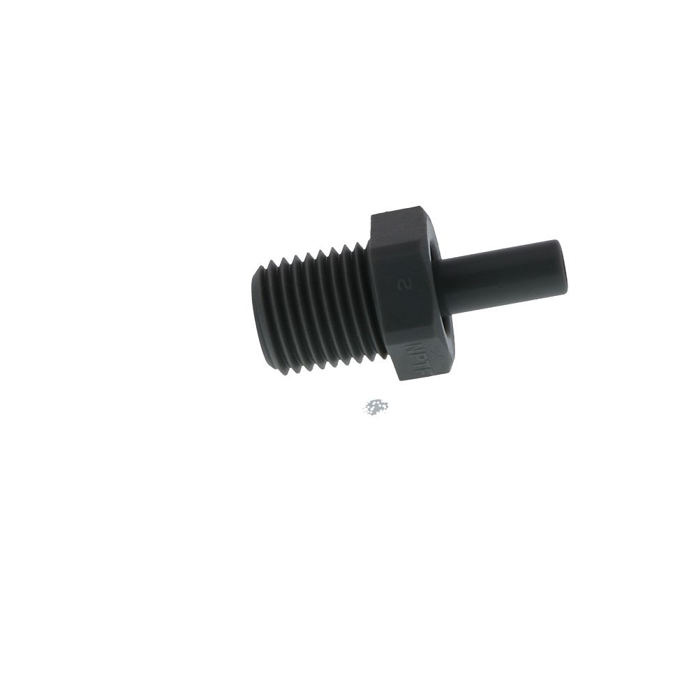 John Guest Stem Adapter NPTF - 1/4 x 1/4 NPTF