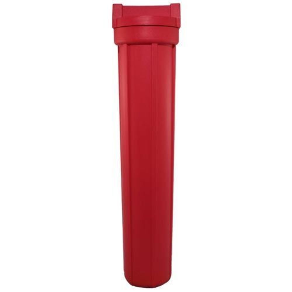 Pentek 150111 #20 Standard Red/Red High Temperature Housing w/o PR - 3/4" NPT
