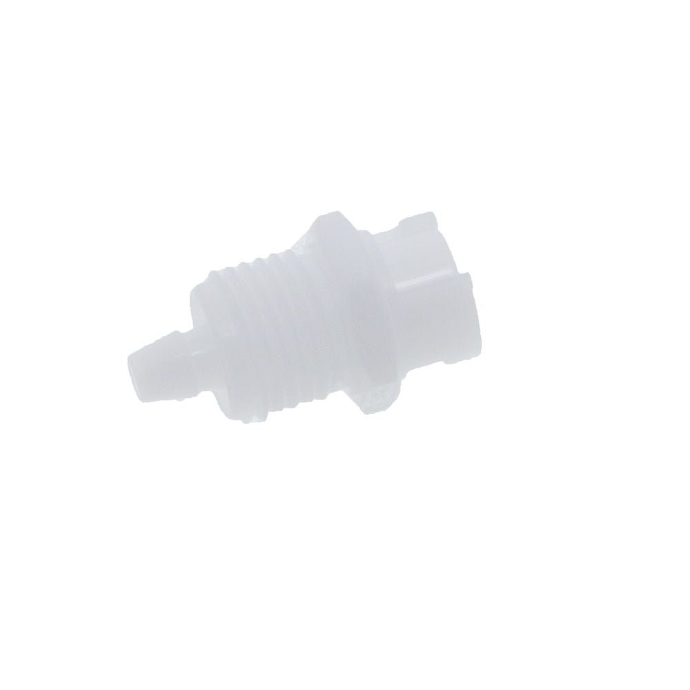 SMFPM02 Non-Valved Panel Mount Hose Barb Coupling Body 1/8 ID Barb