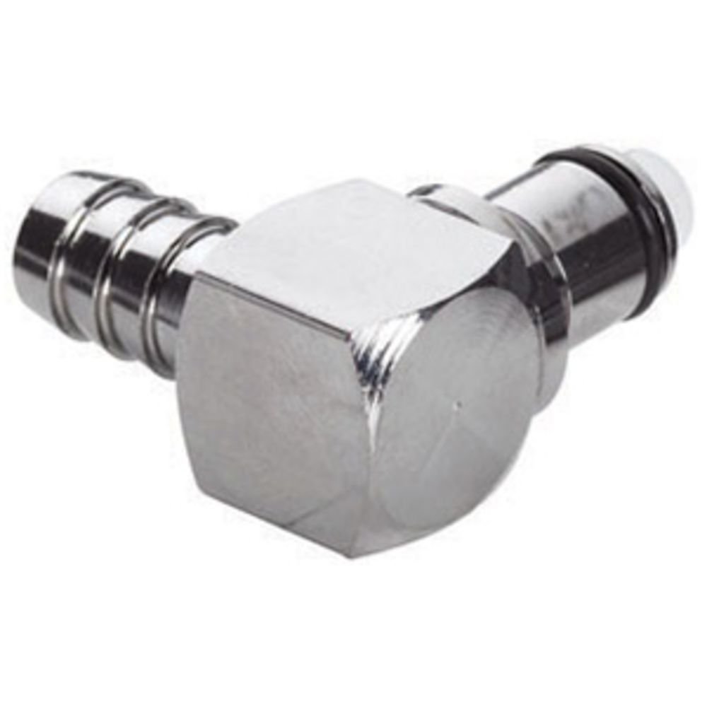 71300 NSF Valved Elbow Hose Barb Coupling Insert 3/8 ID Barb