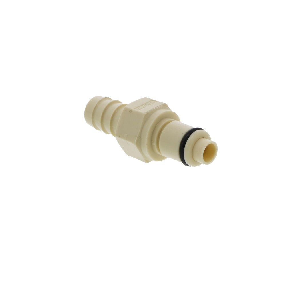 PLCD2200612 Valved In-Line Hose Barb Coupling Insert 3/8 ID Barb