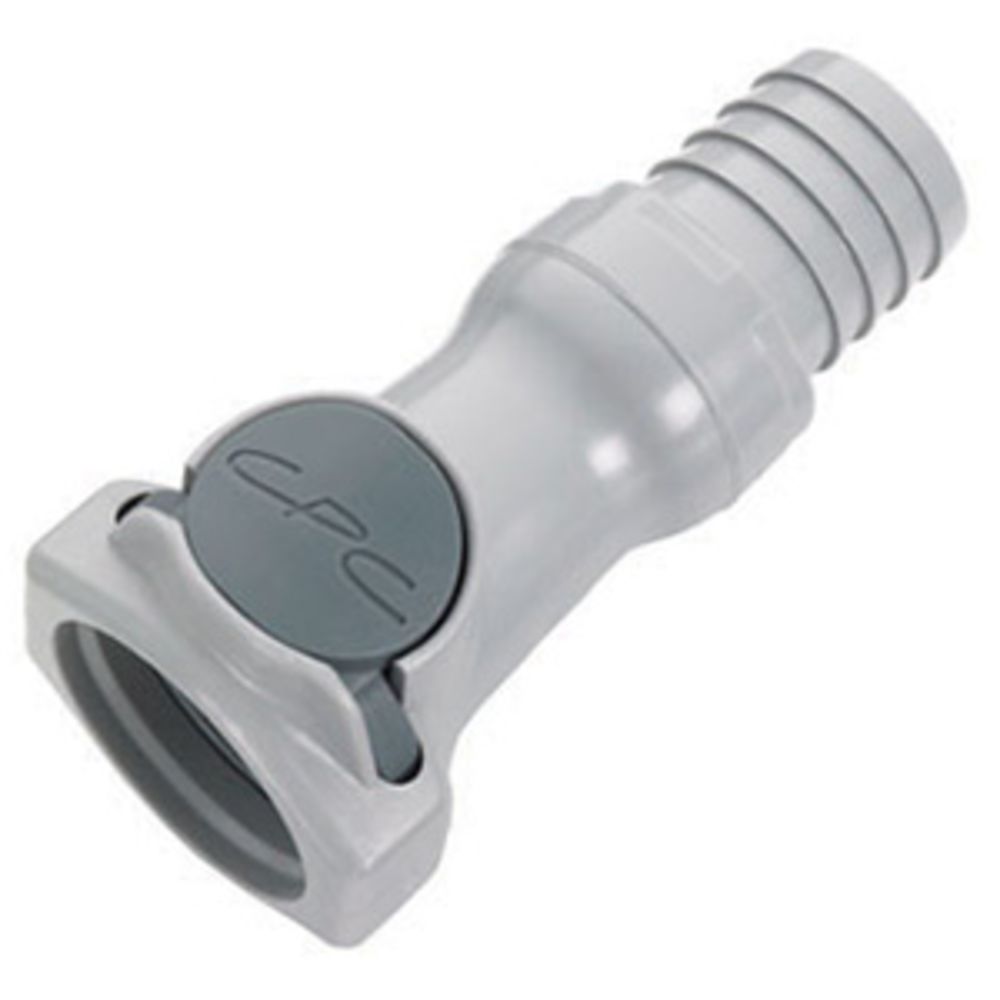 HFCD171212 Valved In-Line Hose Barb Coupling Body 3/4 ID Barb