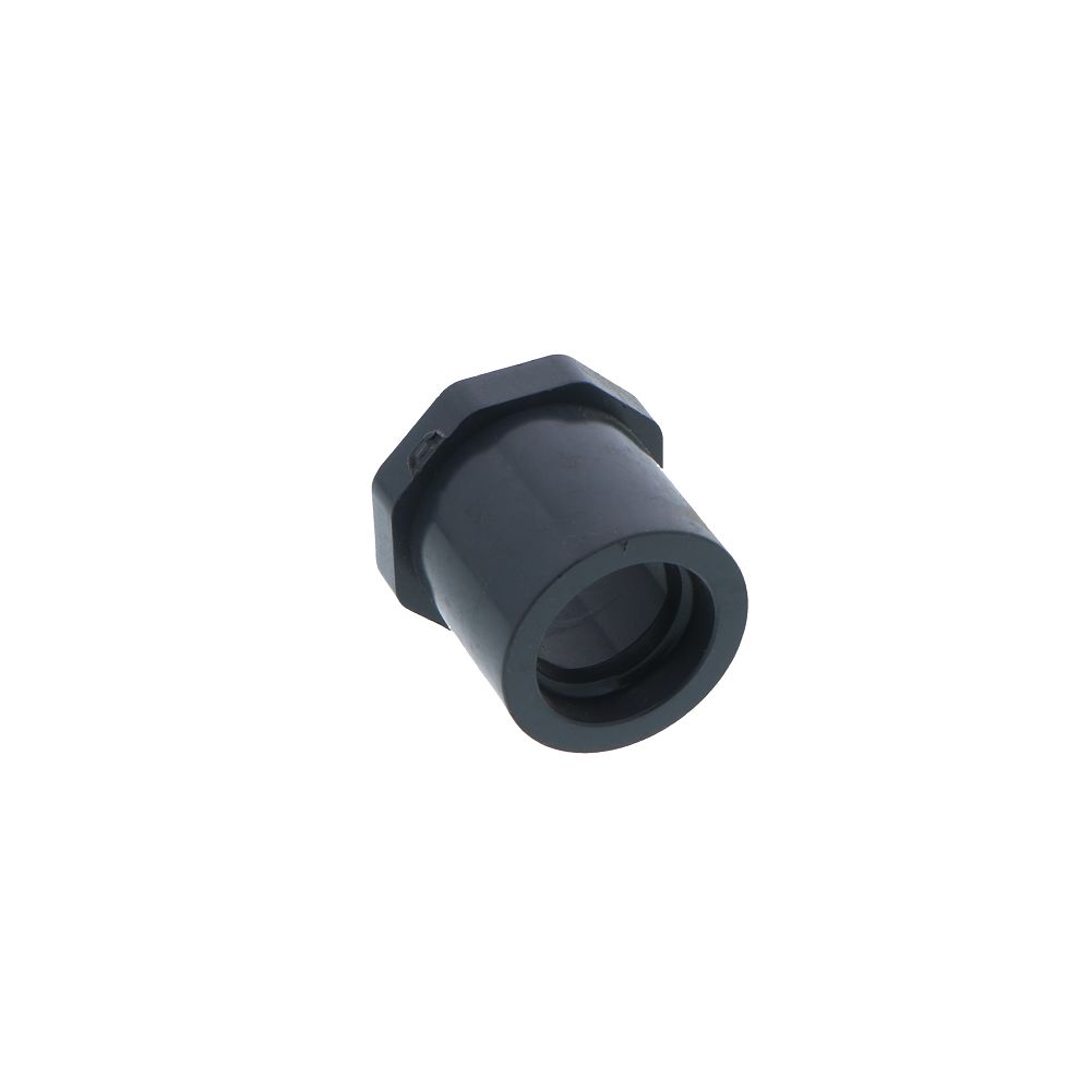 Schedule 80 PVC Reducer Bushing - 1" Spigot x 3/4" SLIP