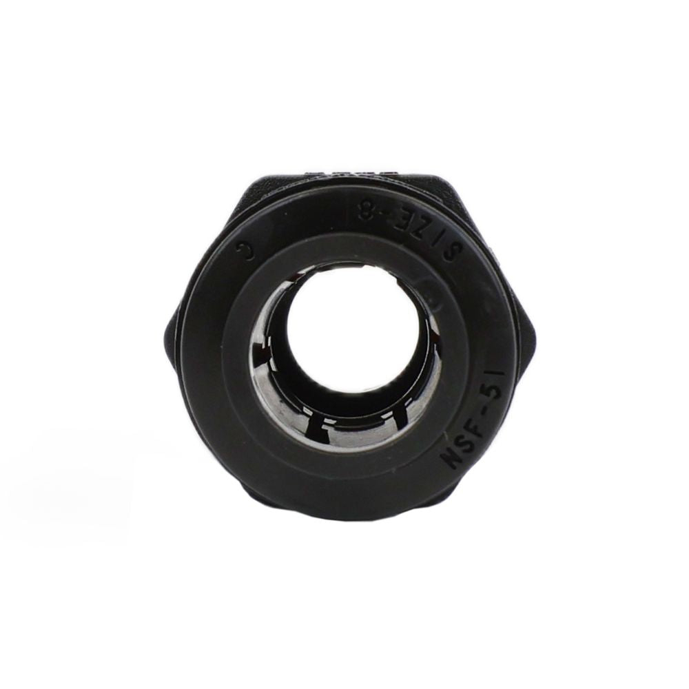 Parker TrueSeal Kynar Male Connector 1/4 x 3/8 NPTF