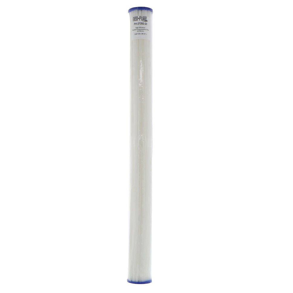 Neo-Pure PH-27292-20 29-1/4" High Efficiency Pleated Filter 20 micron