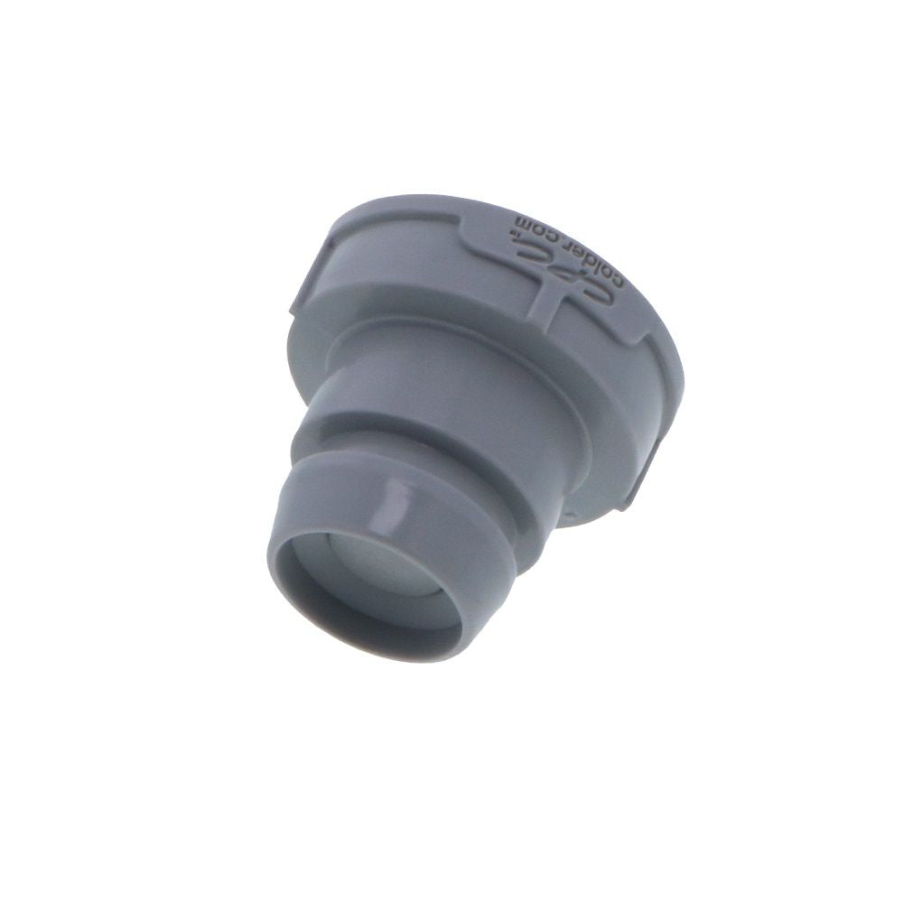 UDC 38mm Acetal Thread-On Bag Closure Without Thread Seal - Silicone O-Ring