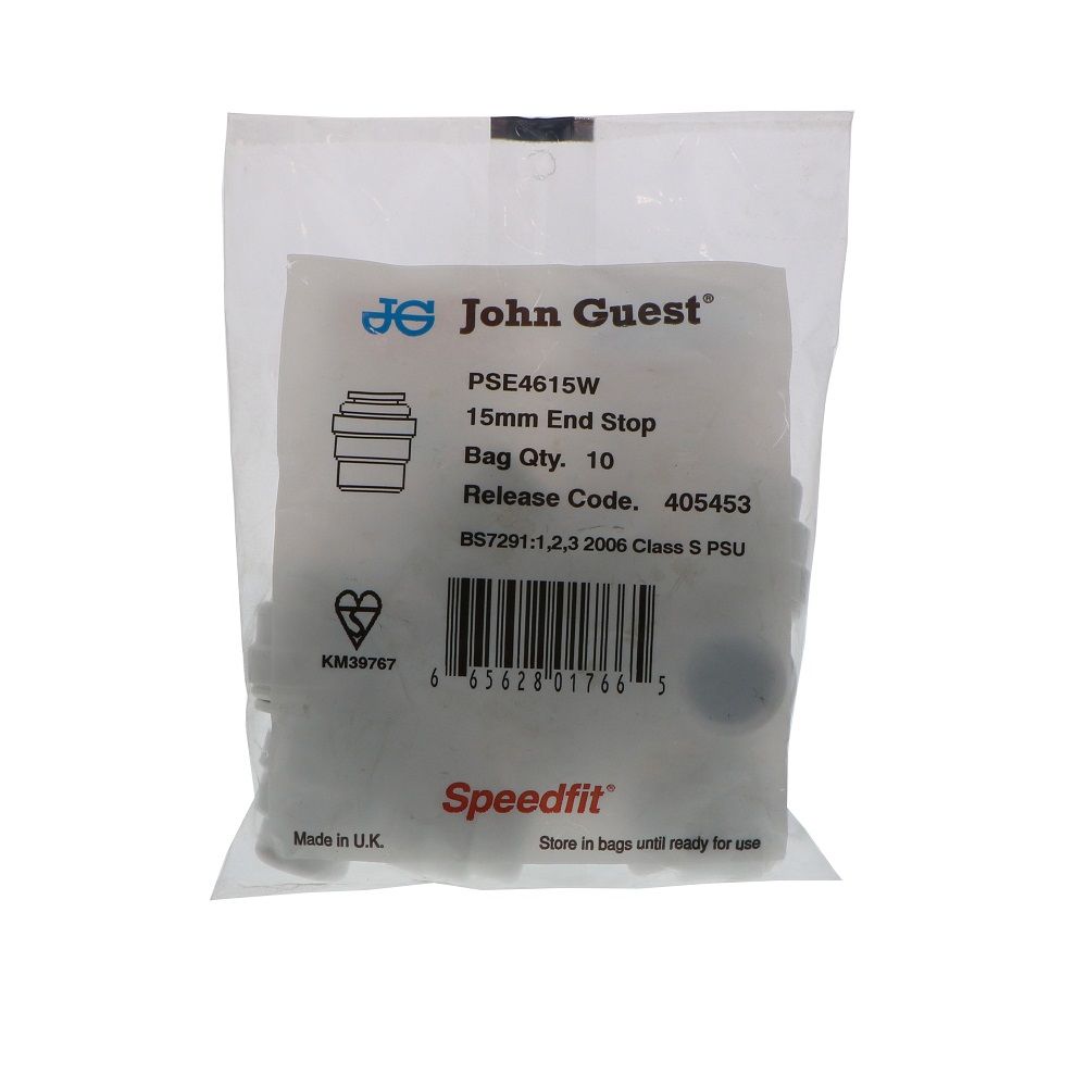 John Guest End Stop - 15mm