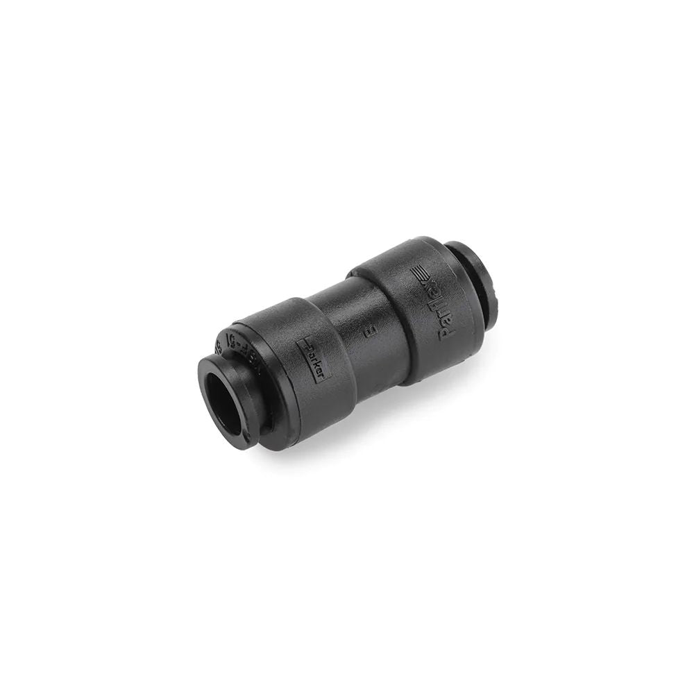 Black Kynar PVDF Union Connector - 3/8