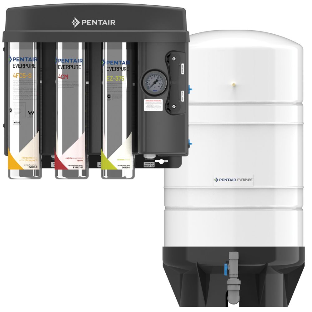 Everpure EV9975-53 EZ-RO System - 200 GPD w/10 Gal Hydropneumatic Tank