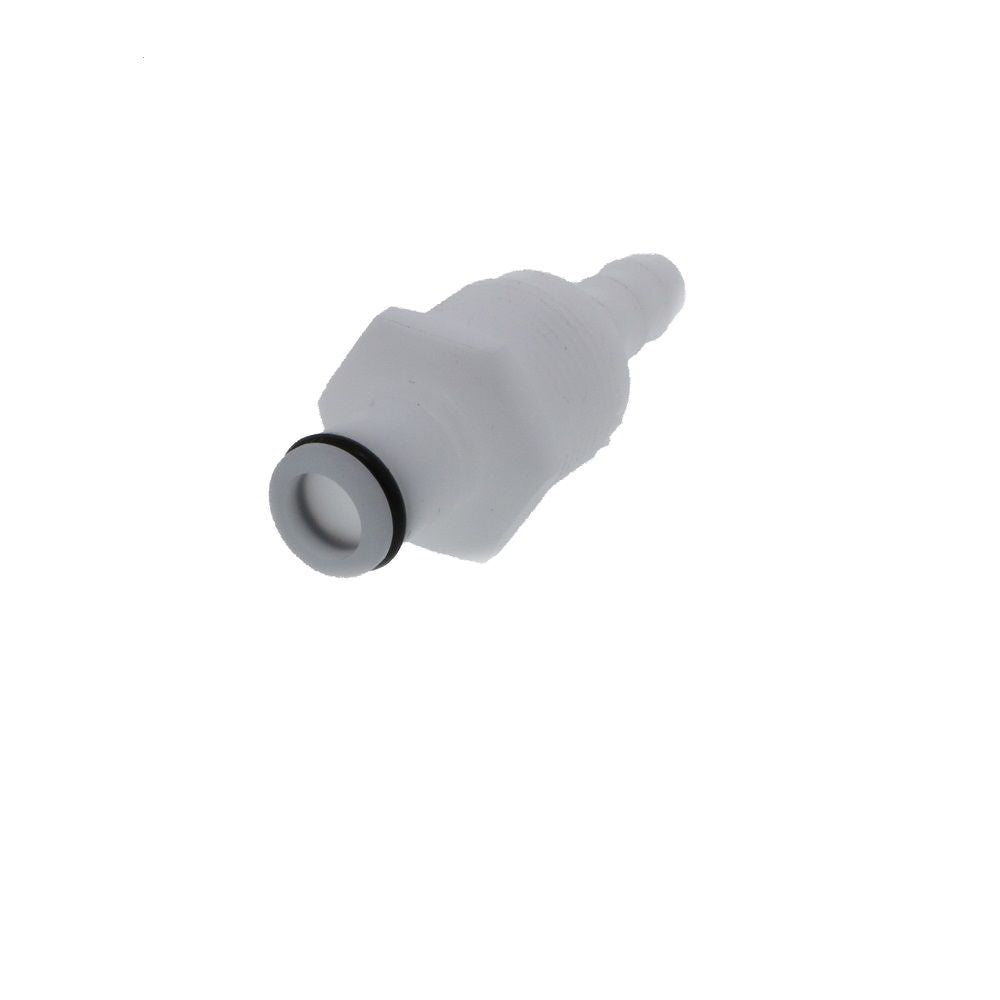 PLC42004 Panel Mount Hose Barb Coupling Insert 1/4 ID Barb