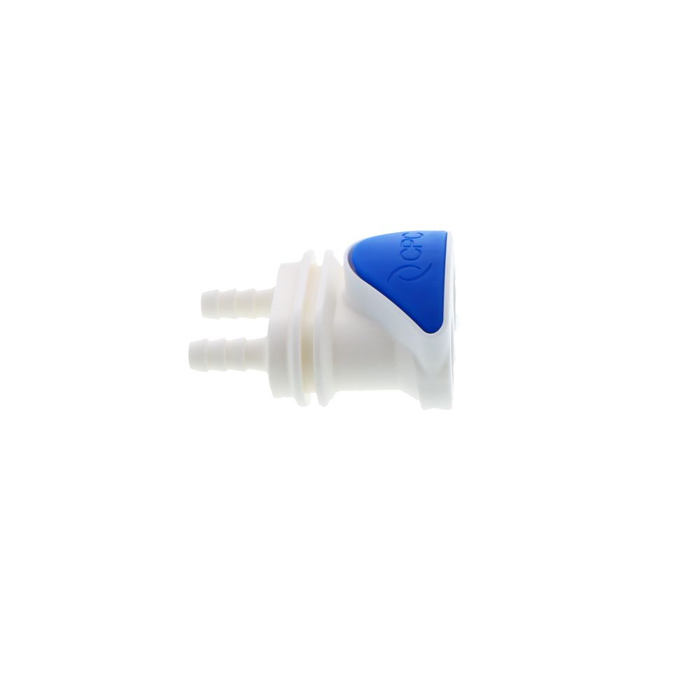 DPC17004 Non-Valved In-Line Hose Barb Coupling Body - 1/4