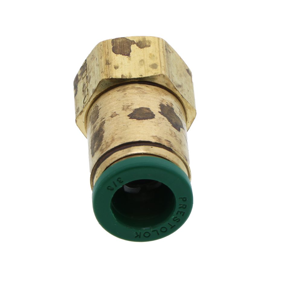 Parker Prestolok Lead-Free Brass Fitting Female Flare - 3/8 QC x 1/4 FFL