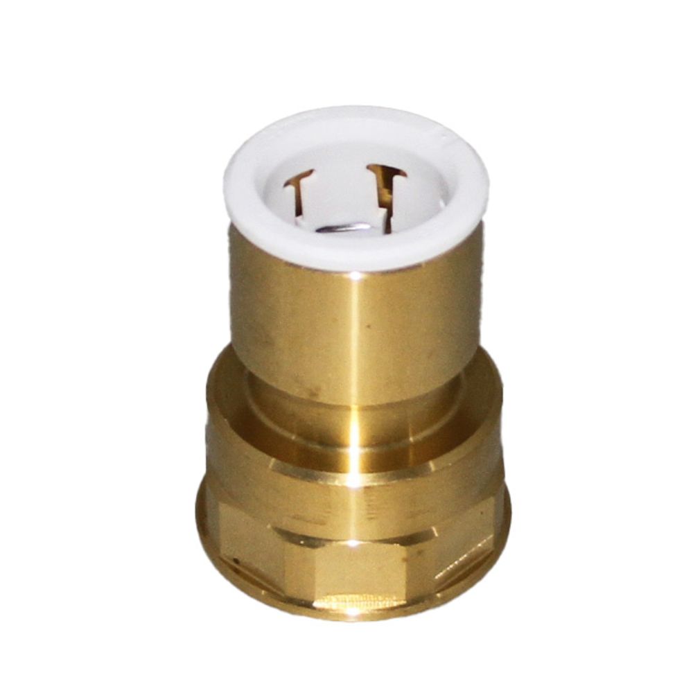 John Guest Lead Free Brass Flare Female Connector - 3/8 x 3/8 FFL