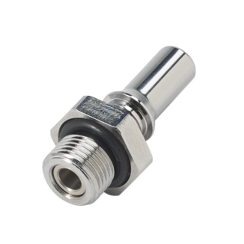 Colder LQ2D4702BLU 1/8" Everis G-Thread/BSPP Valved Liquid Cooling Connector Insert, Cool Blue