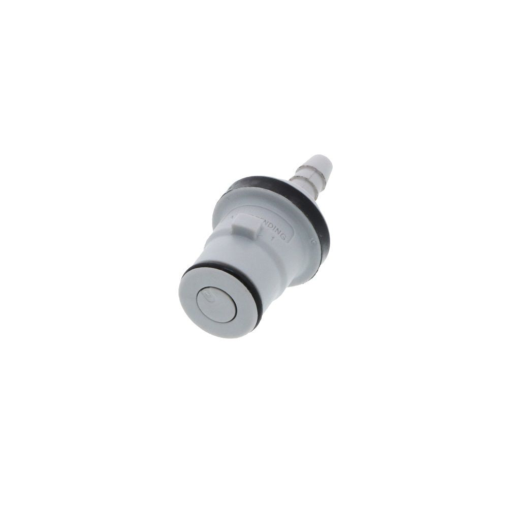 NS2D220212 Valved In-Line Hose Barb Coupling Insert 1/8 ID Barb