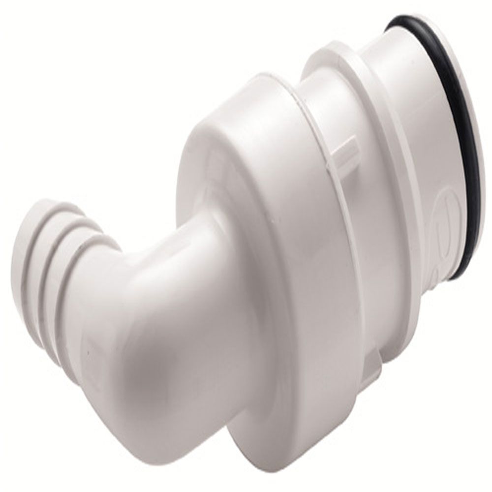 83400 NSF Non-Valved Elbow Hose Barb Coupling Insert 1/2 ID Barb