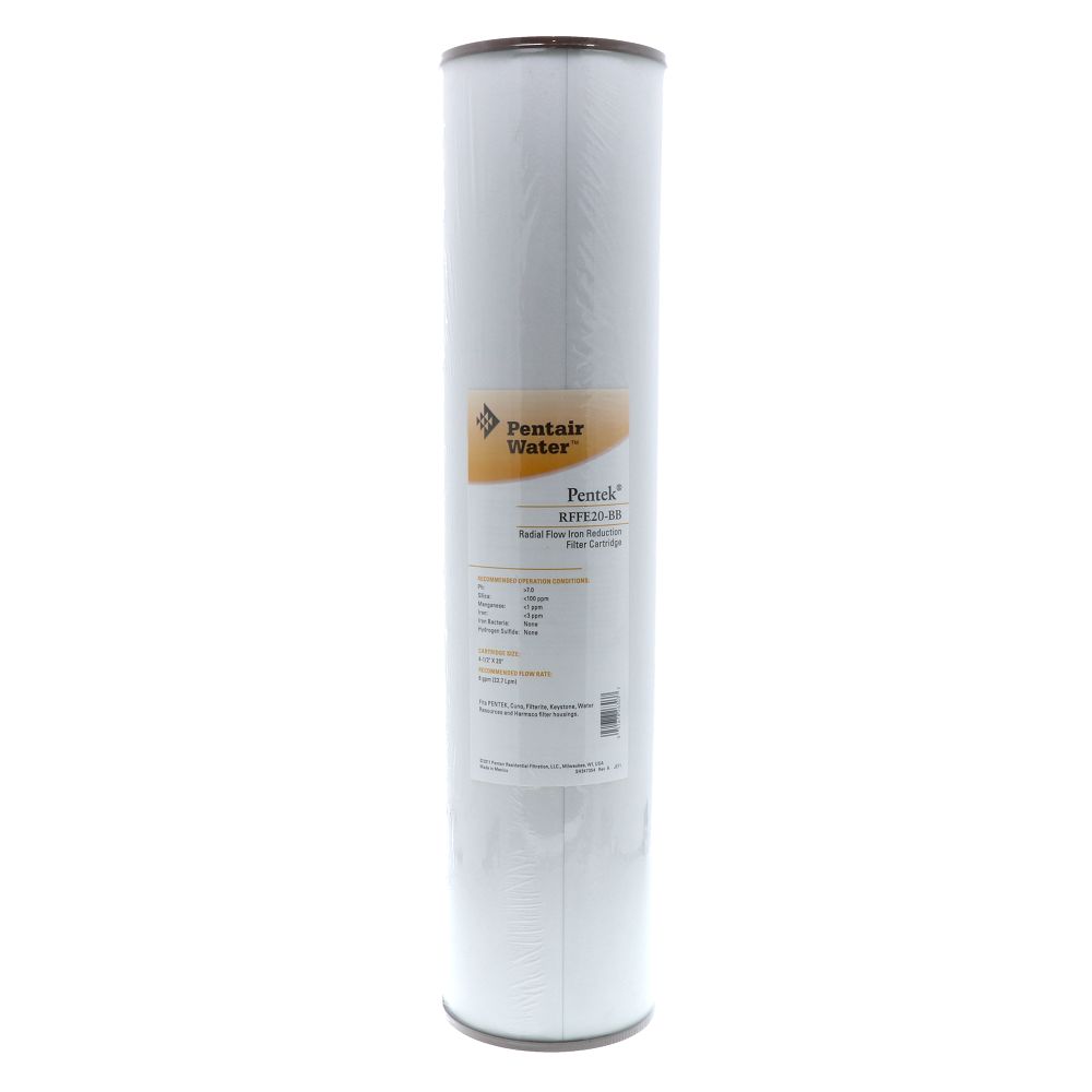 20" BB Pentek RFFE20-BB Radial Flow Iron Reduction Filter