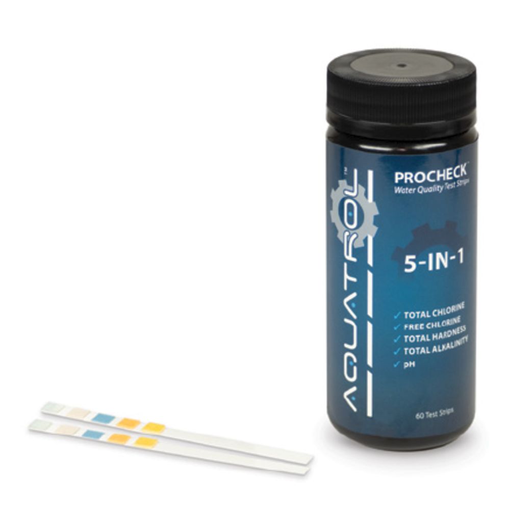 Aquatrol 5 In 1 Water Quality Test Strips, 60 Strips