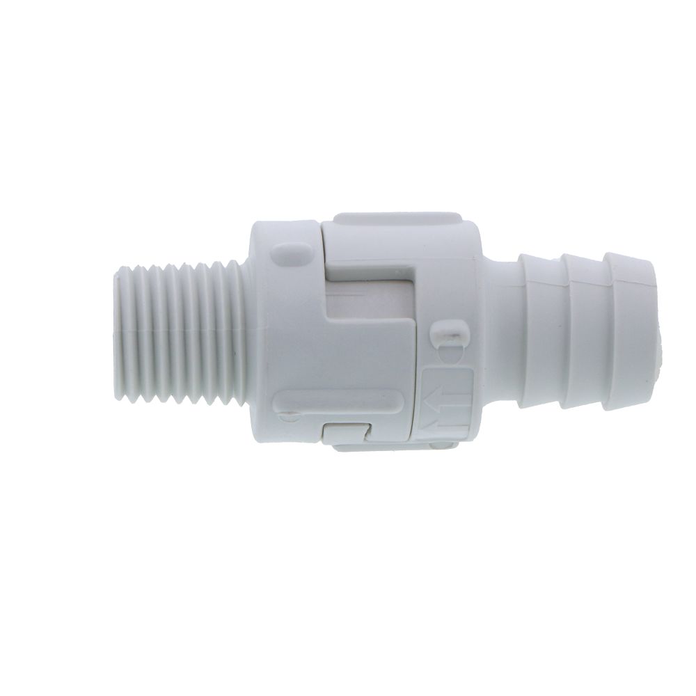 Colder DrumQuik 2879801 Vent Check Valve 1/2 Hose Barb x 1/4 MNPT Viton O-Ring