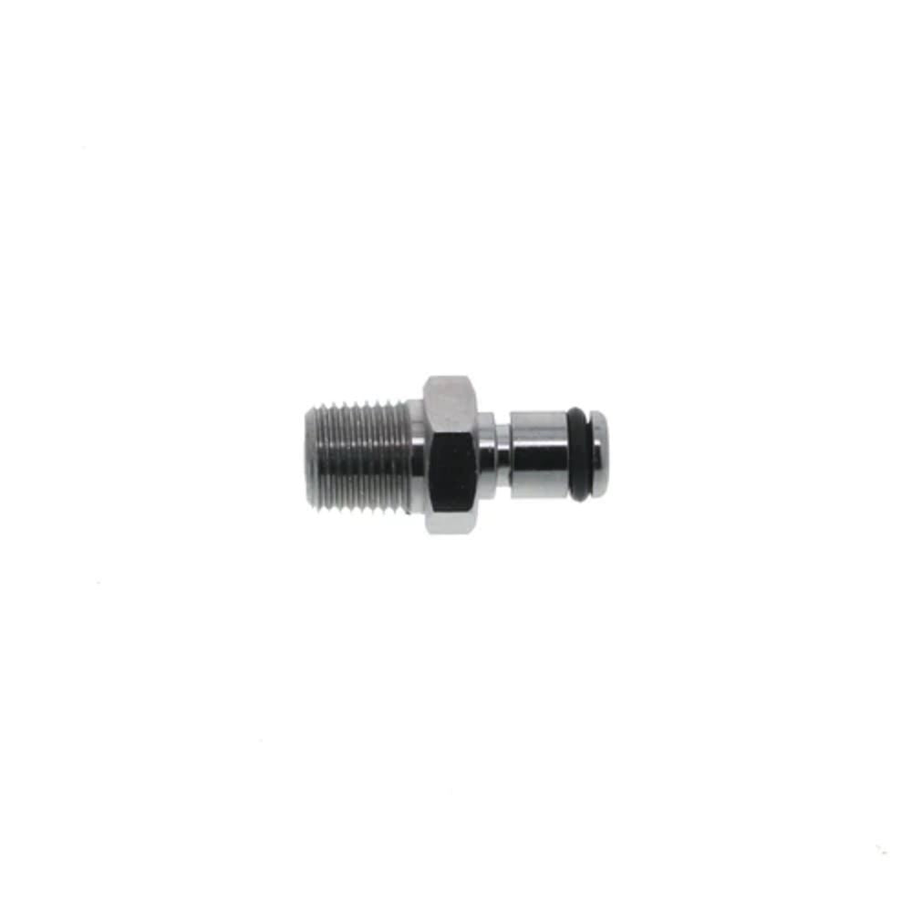 MC2402V Male Thread Coupling Insert 1/8 NPT FKM Seal