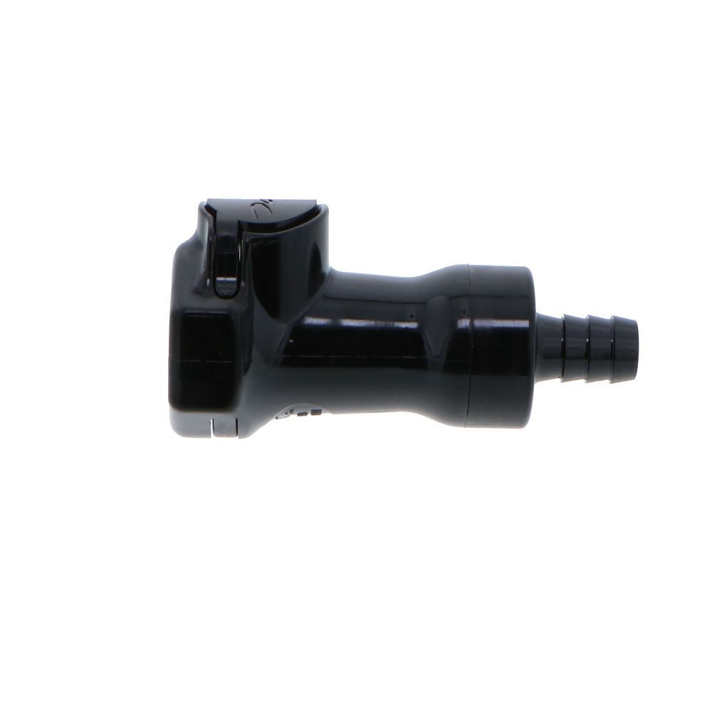 HFCD17657 Valved In-Line Hose Barb Coupling Body 3/8 ID Barb