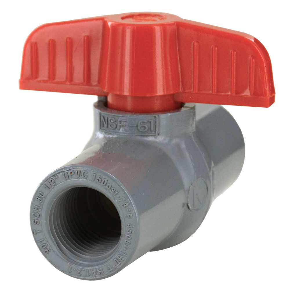Filter Replacement Flush Valve for Hot and Chemical Resistant Rusco/Vu - Flow Models