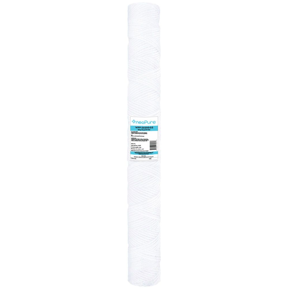 Neo-Pure WPP-25200-05 20" Surfactant Free String Wound Filter 5 Micron