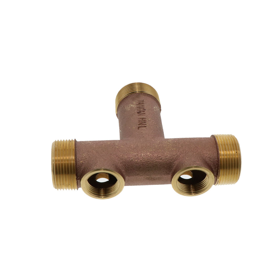 Brass Tank Cross Lead-Free 1.25" x 4.5"