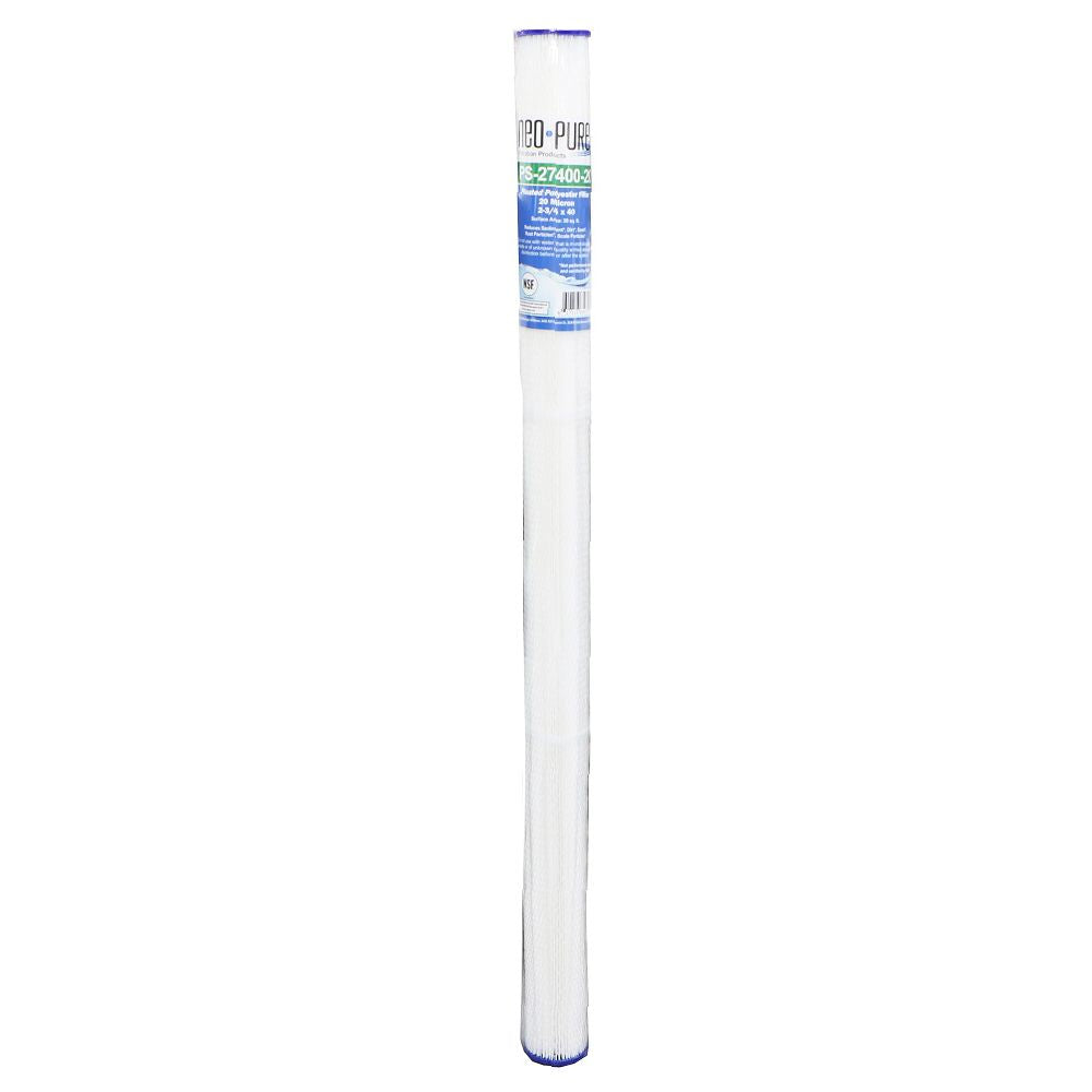 Neo-Pure PS-27400-20 40" High Efficiency Pleated Filter 20 micron
