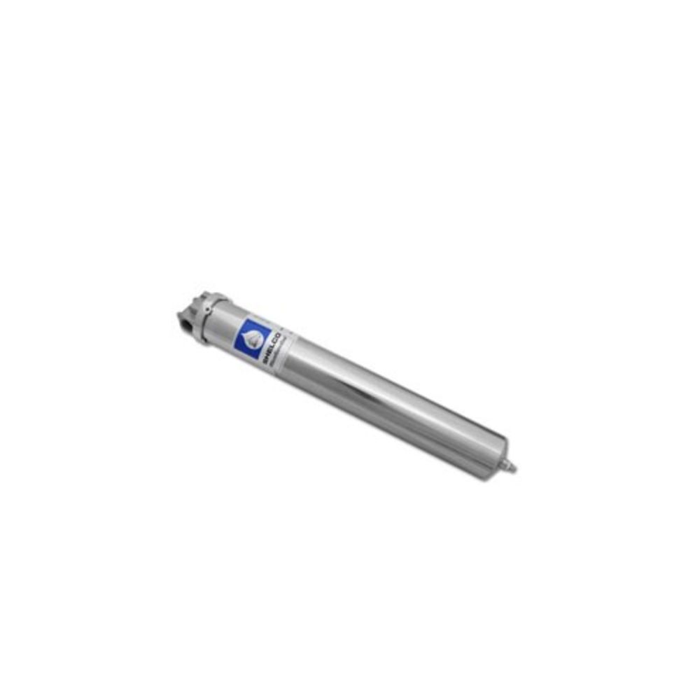 Neo-pure Stainless Steel CSF Series Single Filter Cup Housing, 20", 316LEP, 1" FPT, 14 GPM, 222 Style