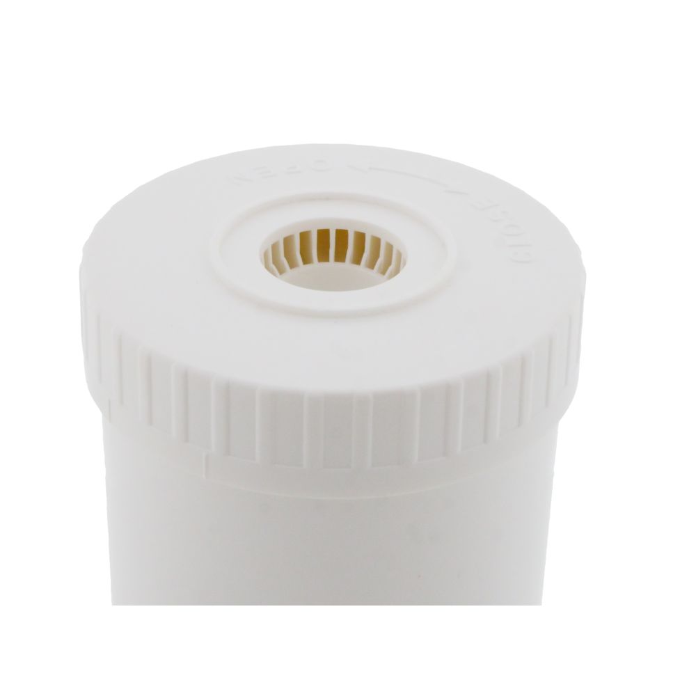 10" x 4.5" White Empty Refillable Water Filter Cartridge