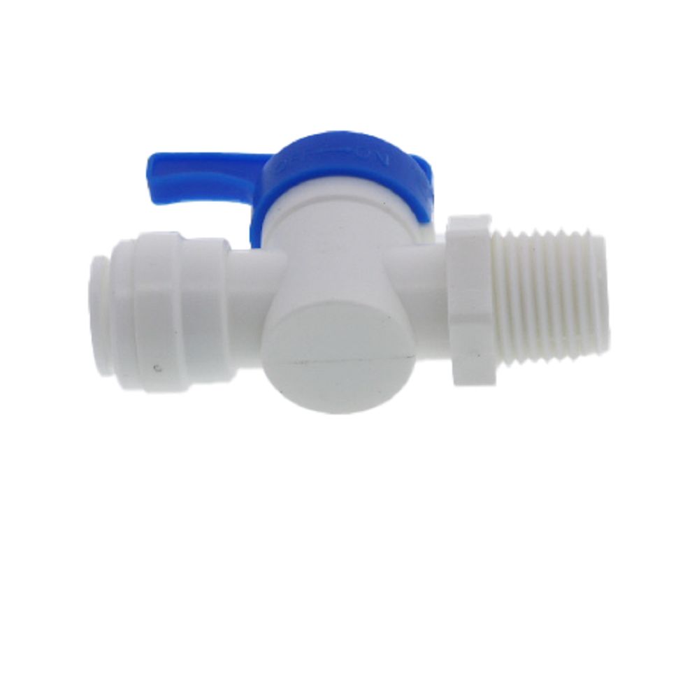DMfit Hand Valve Male Connector - 1/2" Push-in x 1/2" NPTF