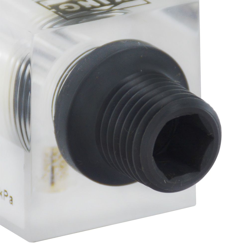 King 7510212A12 Acrylic Tube Flowmeter 75 GPH
