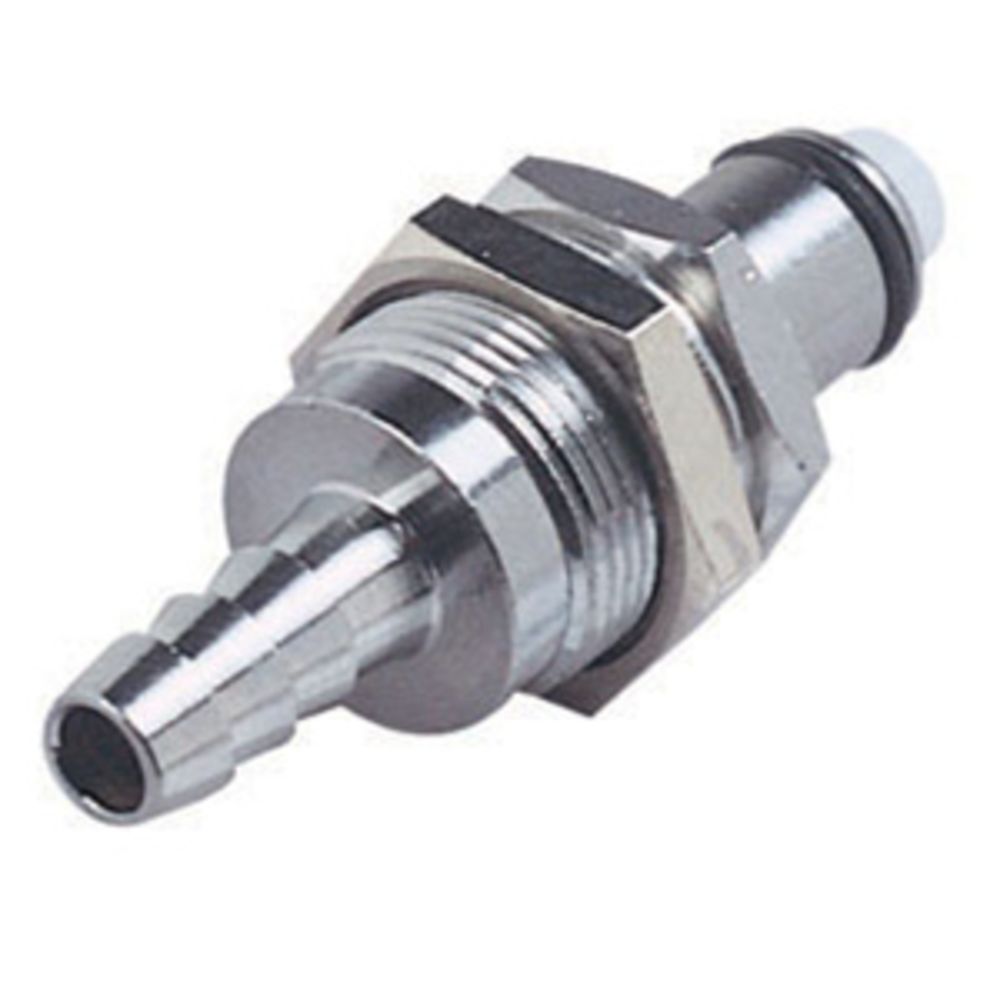 MC4203 Panel Mount Hose Barb Coupling Insert 3/16 ID Barb