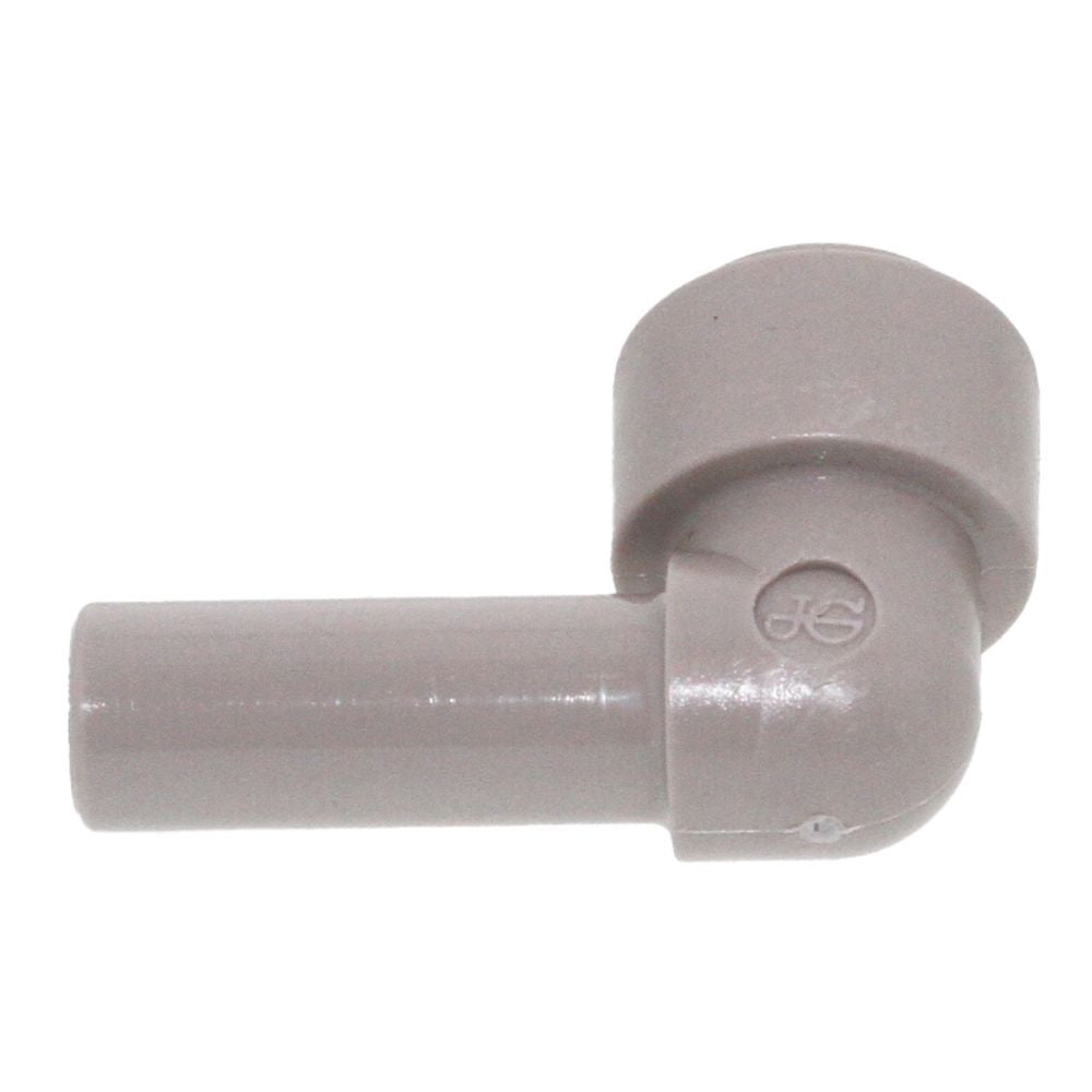 John Guest Stem Elbow Connector - 3/8 Stem x 3/8