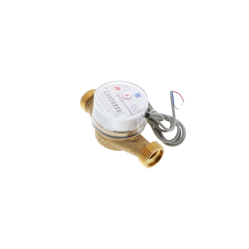 Clark CLXC-C1 Series Single Jet Totalizing Water Meter 3/4 1 Pulse Per 10 Liters