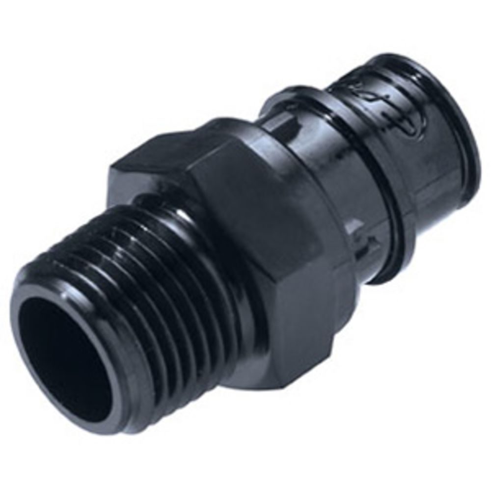 HFCD241257BSPT Valved Male Thread Coupling Insert 3/4 BSPT