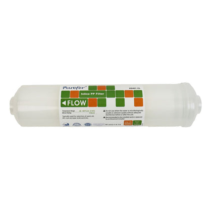K33 11" Inline 5M PP Filter, Clear