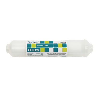 T33 10" Inline PP Filter, 5M, Clear