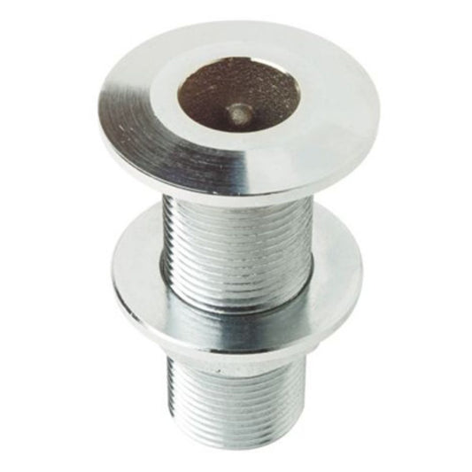 Watts Marine Chrome Plated Thru-Hull Assembly With Nut - 1-1/4" NPSM