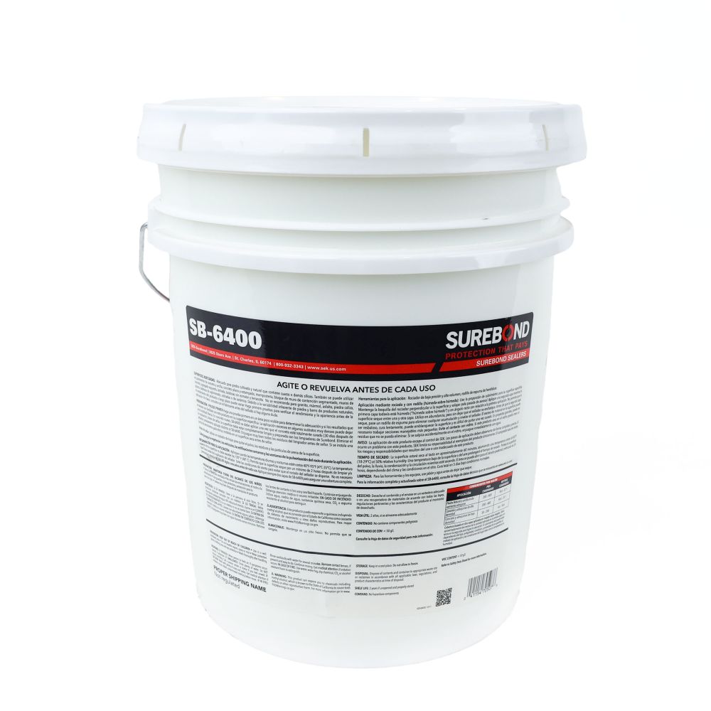 Surebond SB-6400P Wet-Look Solvent Based Penetrating 5 Gallon