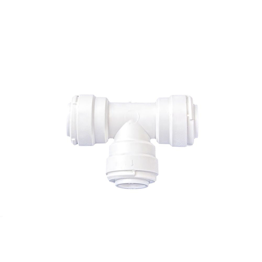 NeoFit - Polypropylene Natural White Union Tee- 3/8" tube OD