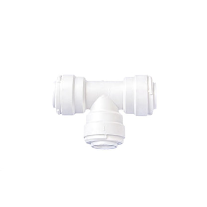 NeoFit - Polypropylene Natural White Union Tee- 3/8" tube OD
