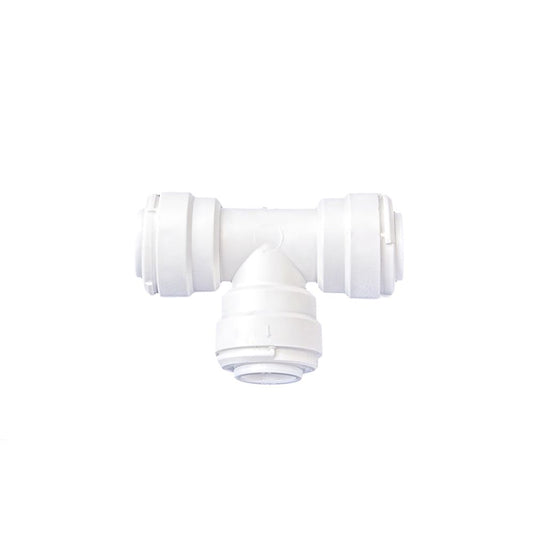 NeoFit - Polypropylene Natural White Union Tee- 3/8" tube OD