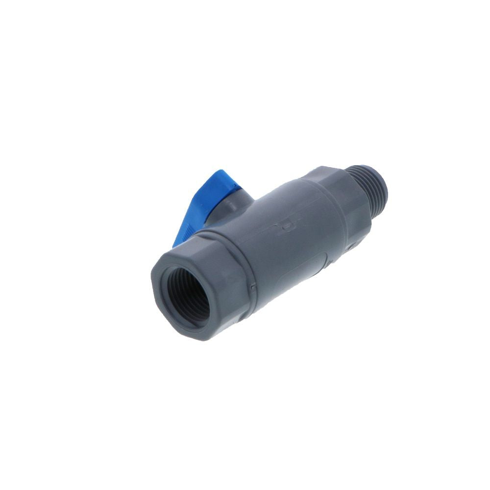 SMC 6380990 PVC Ball Valve 3/8 FNPT x 3/8 MNPT