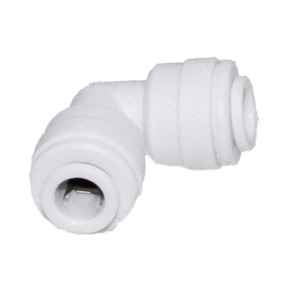 John Guest Union Elbow White Acetal - 1/4