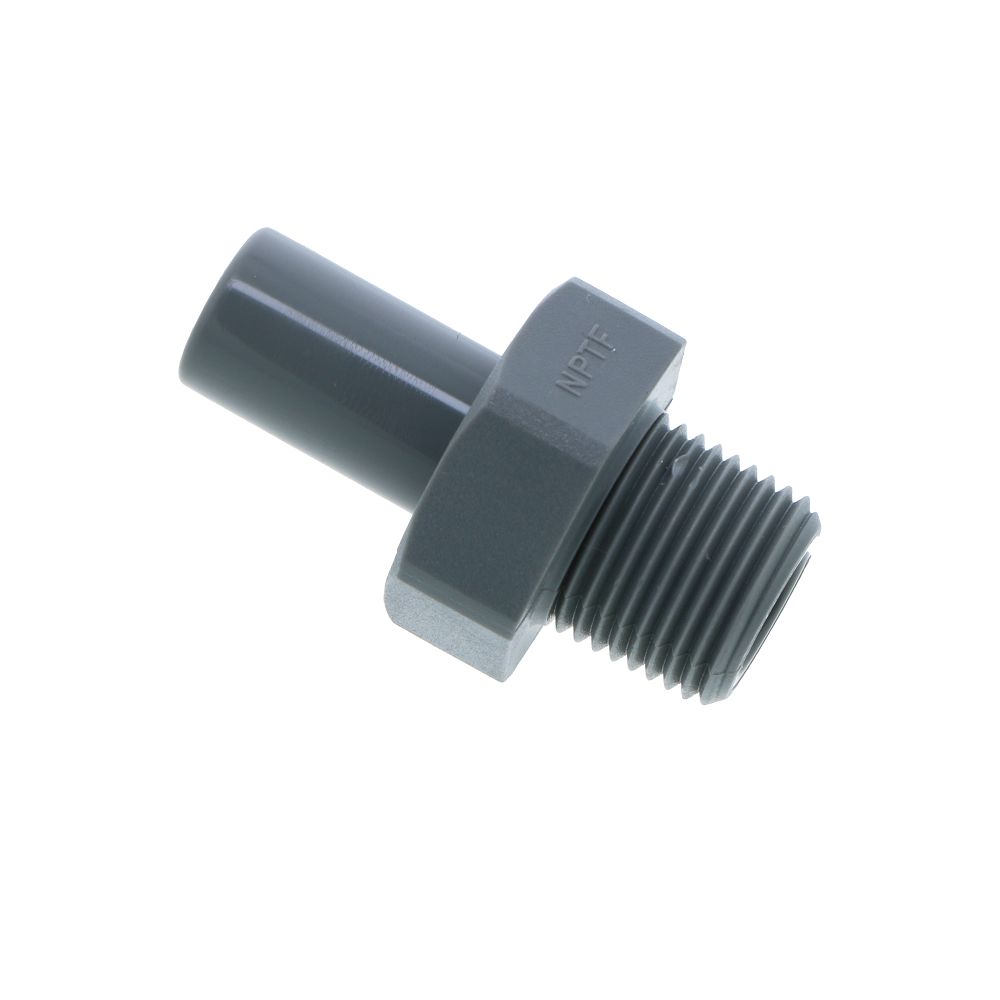 John Guest Stem Adapter NPTF - 1/2 x 3/8  NPTF