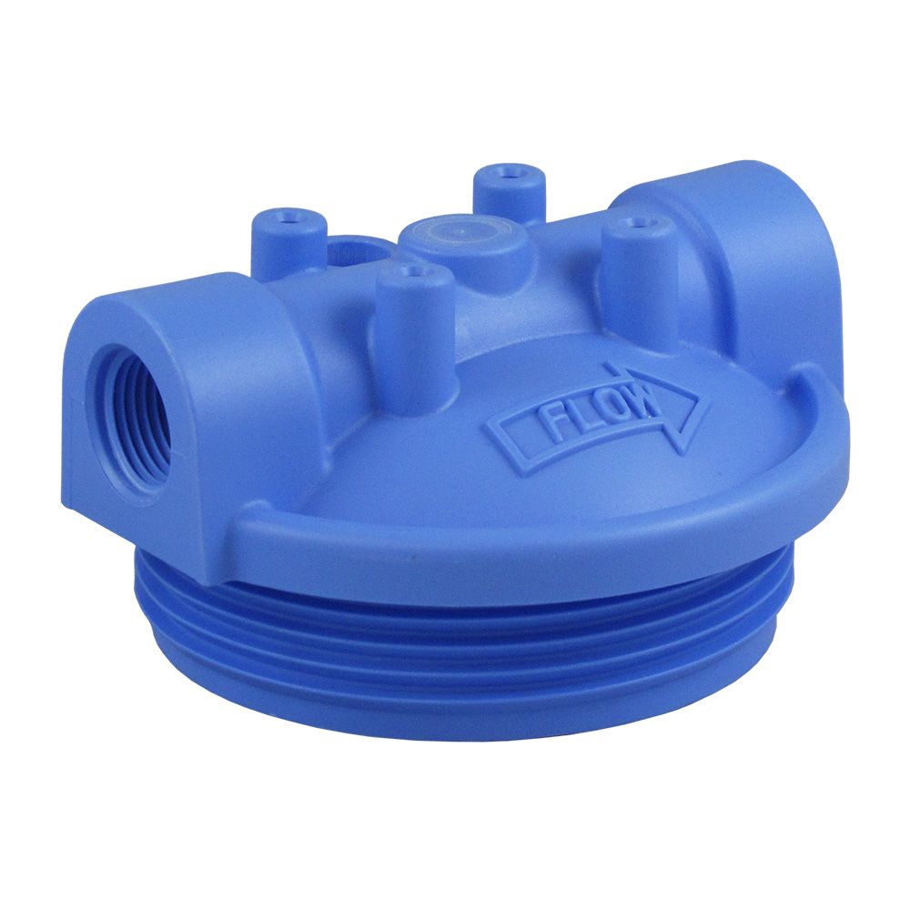 Pentek 154585 Blue Mounting Bracket Cap for 3G Standard Housings No PR - 3/4" FPT