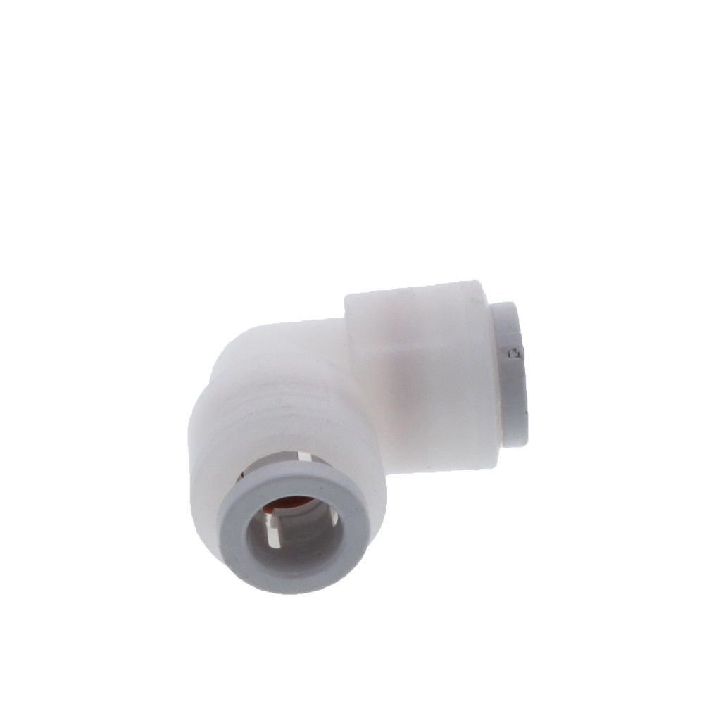 Kynar PVDF Male  Elbow Swivel - 3/8 x 1/4 NPTF